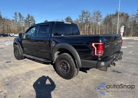 2017 Ford F-150 Raptor z USA, uszkodzony, nr VIN 1FTFW1RG6HFB97053